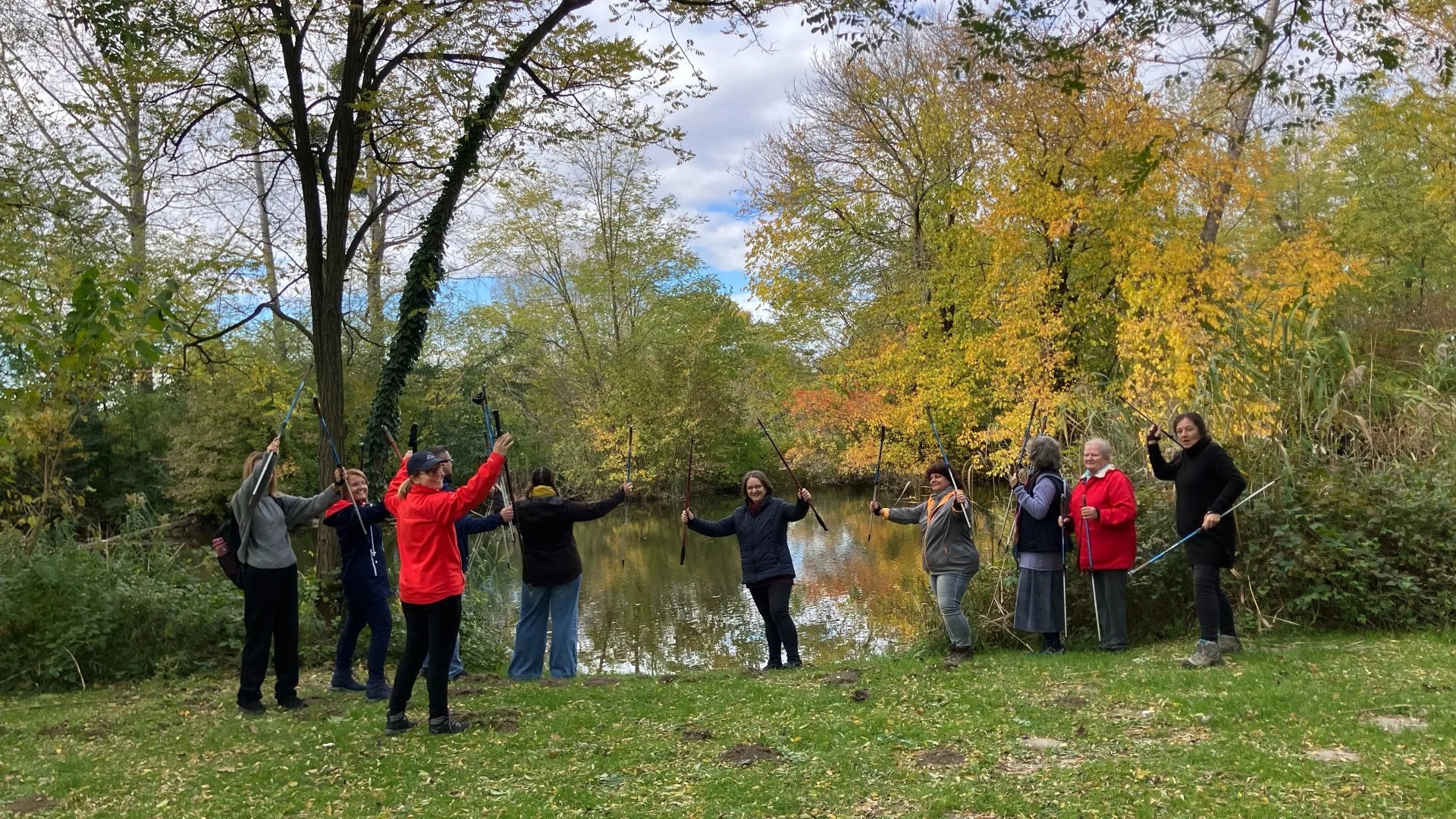 Dunasziget; LelkesTest-tel gyakorlatoztunk