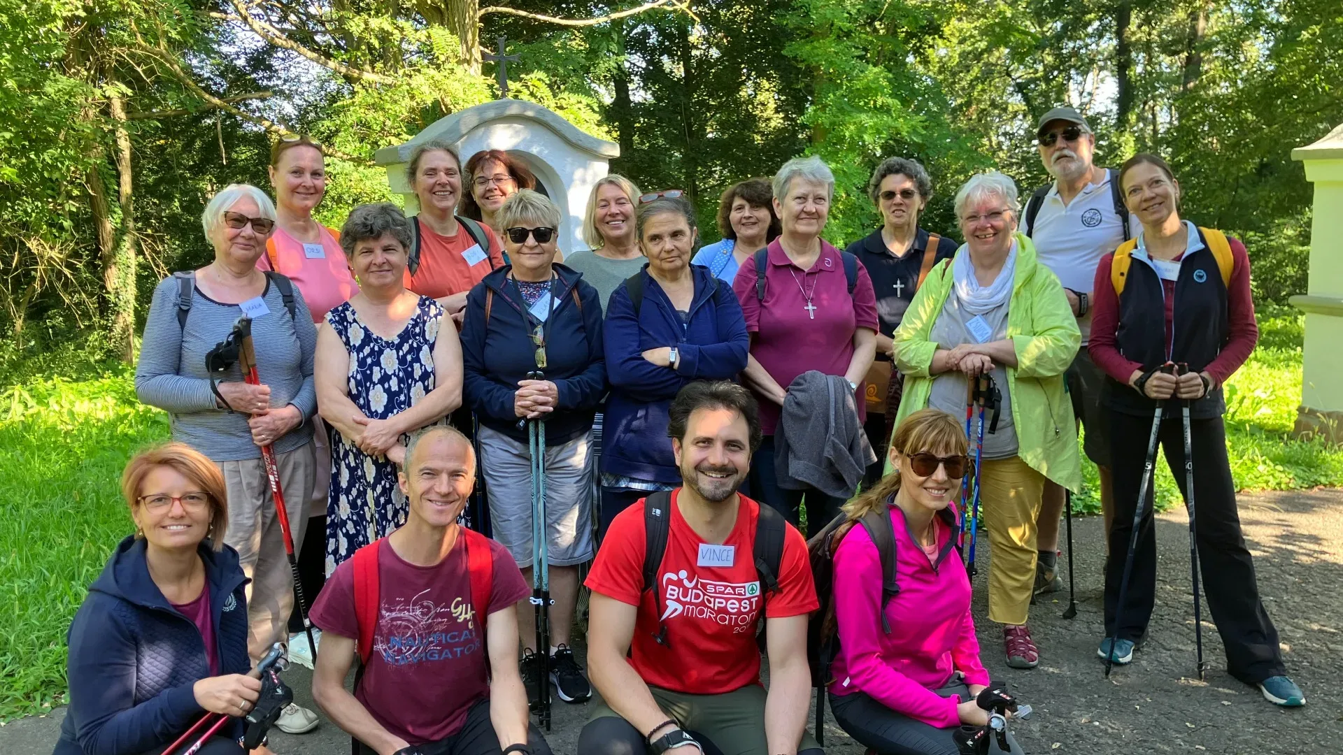 Jézusi gyaloglás lelkigyakorlaton