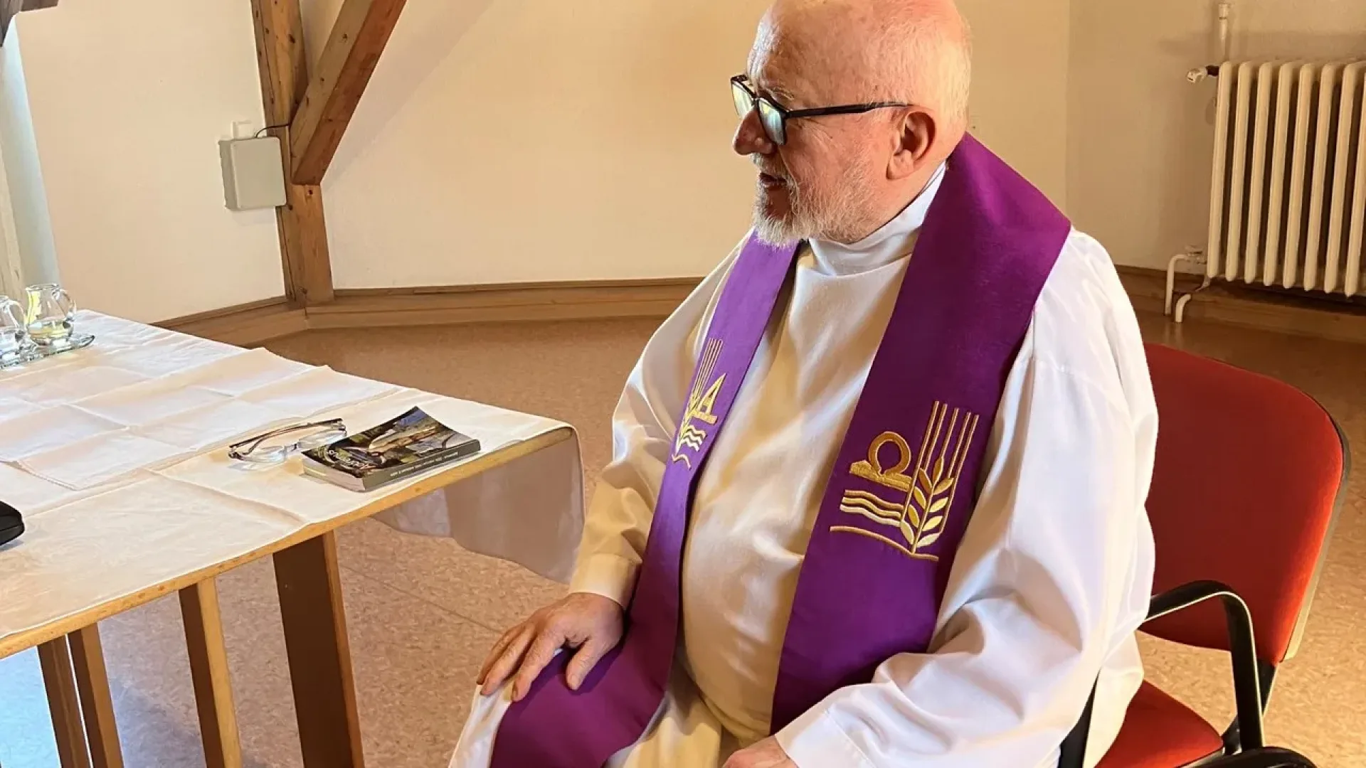 Prédikáció közben